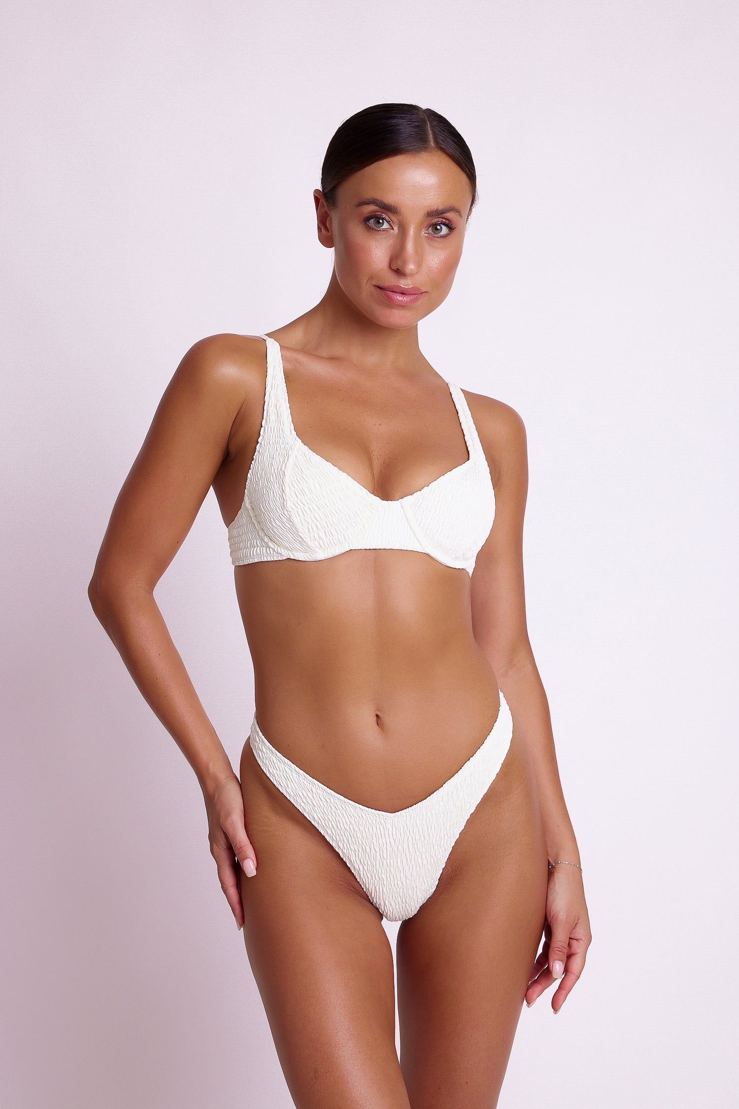 Catharina Bottom - Ivory Crinkle