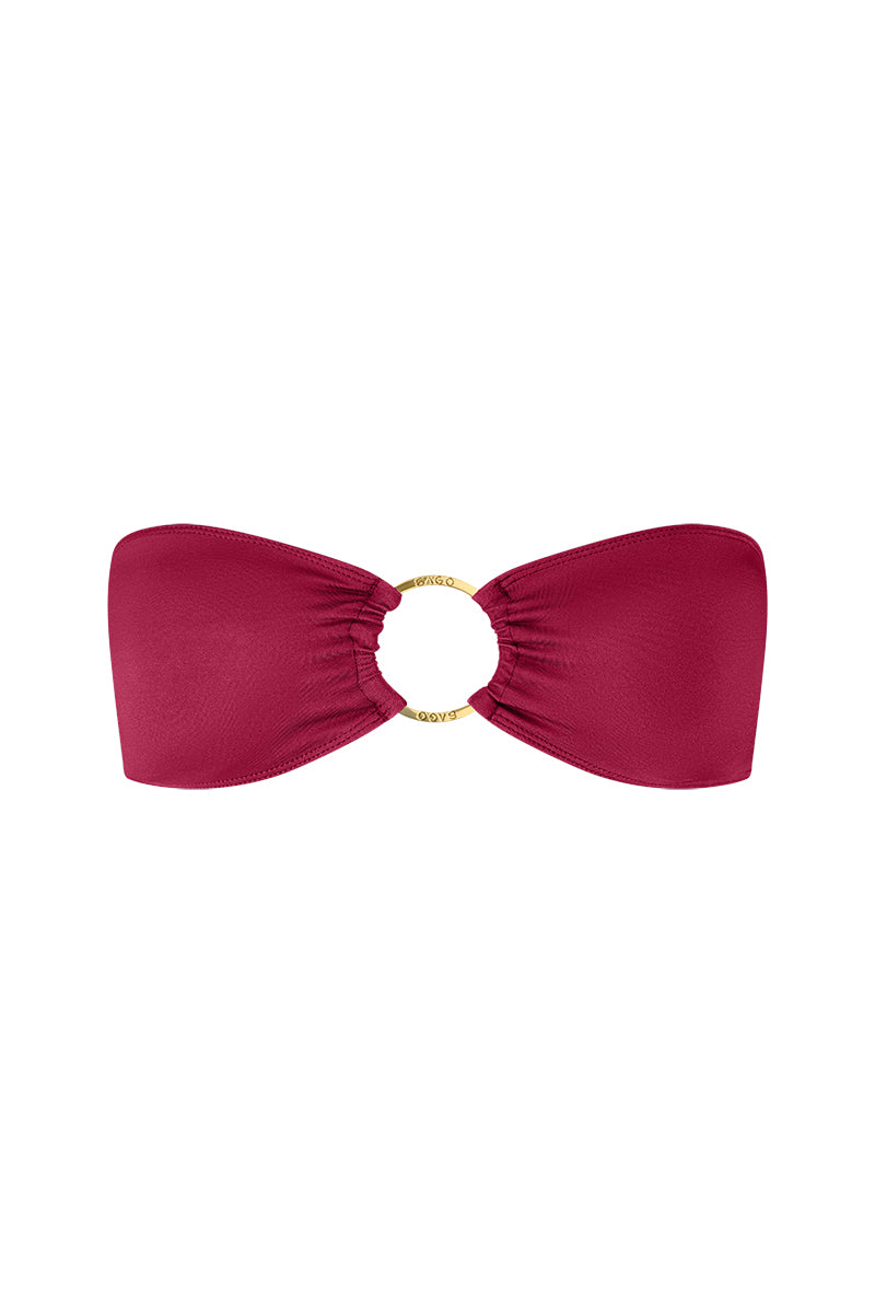 Aimee Top - Burgundy
