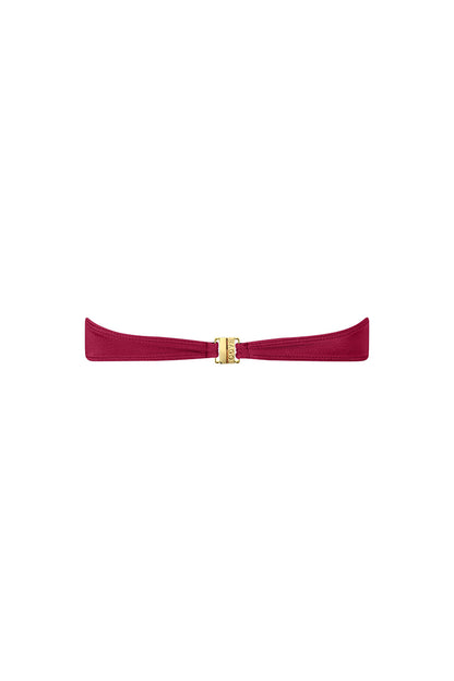 Elisabeth Top - Burgundy