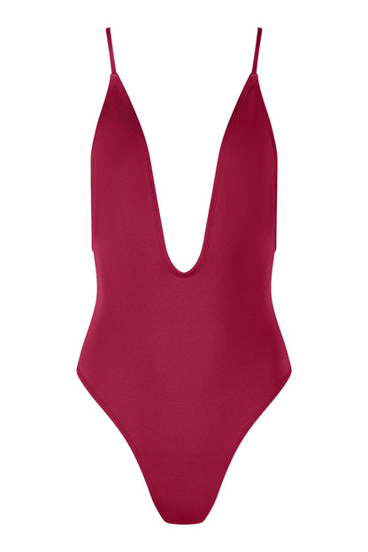 Anna One Piece - Burgundy