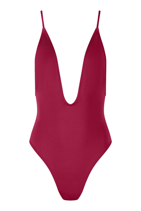 Anna One Piece - Burgundy