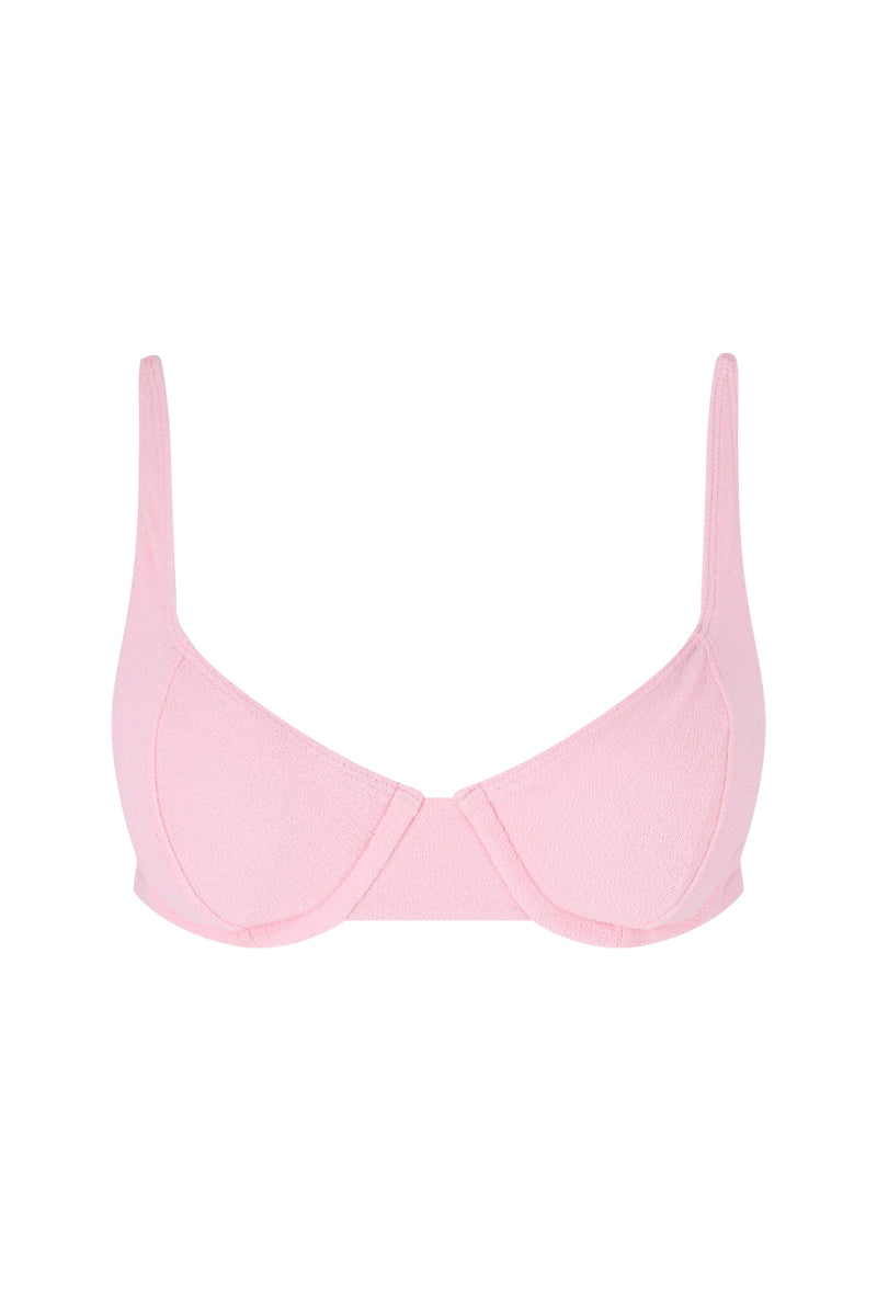 Catharina Top - Terry Pink