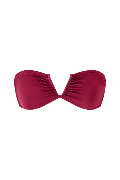 Elisabeth Top - Burgundy
