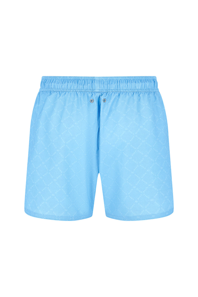 Men Swim Shorts - Henry Light Blue