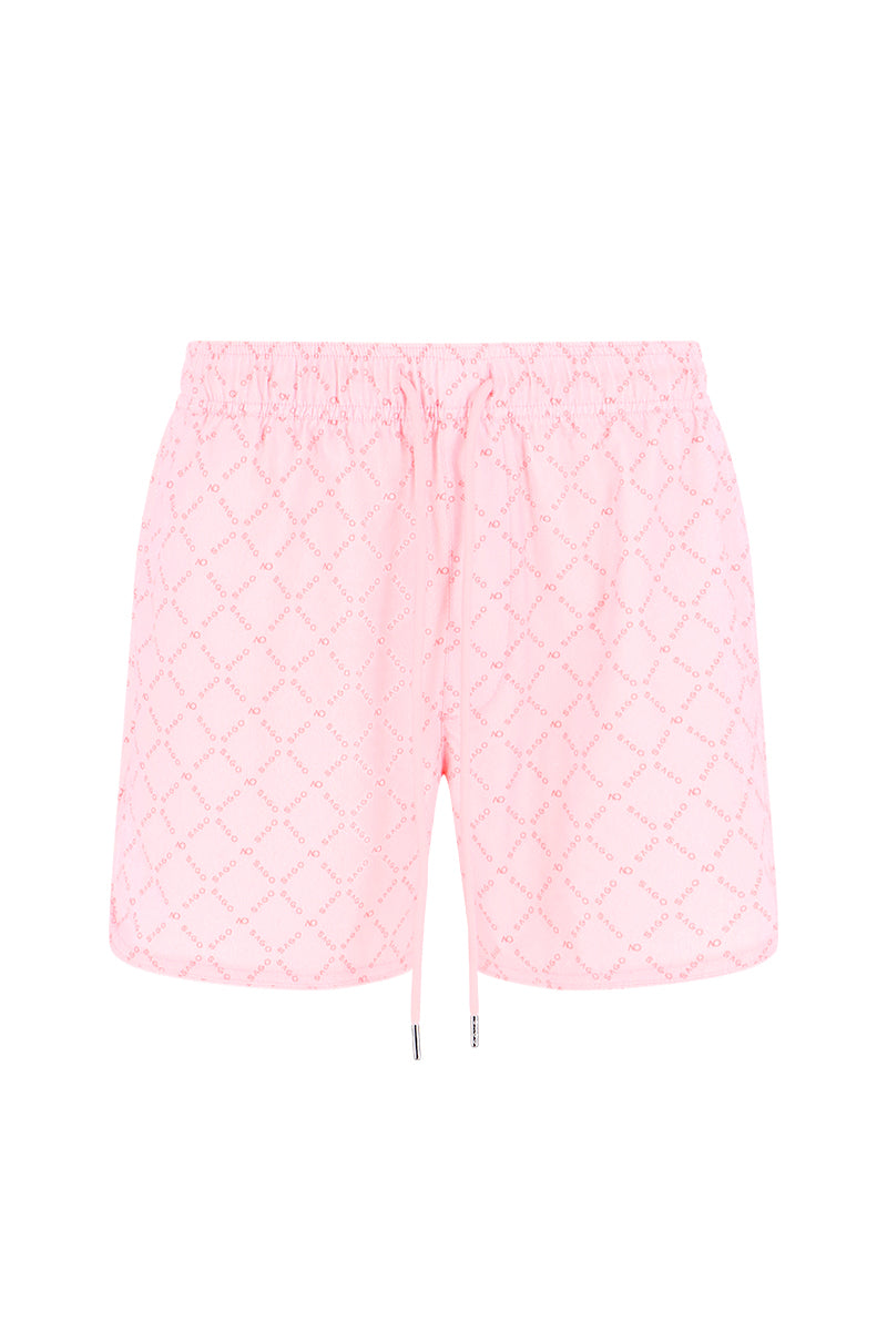 Men Swim Shorts - Henry Pink