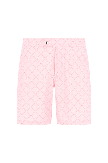 Men Swim Shorts - Leo Pink